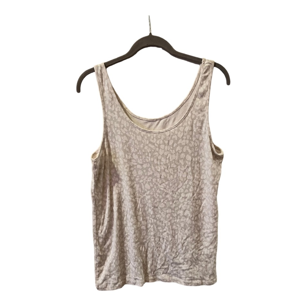 EUC CREAM LEOPARD TANK TOP